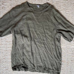 Green COS hemp t-shirt